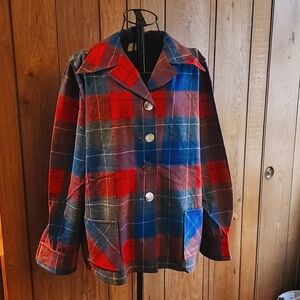 Vintage Pendleton shirt jacket